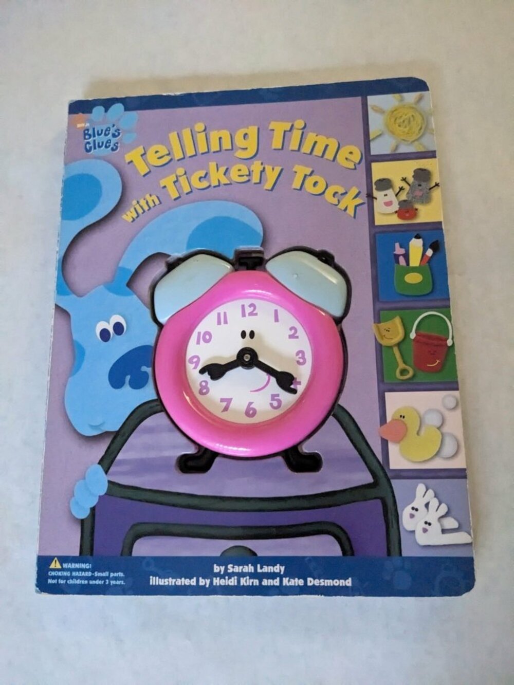 Blues Clues Telling Time with Tickety Tock 2001